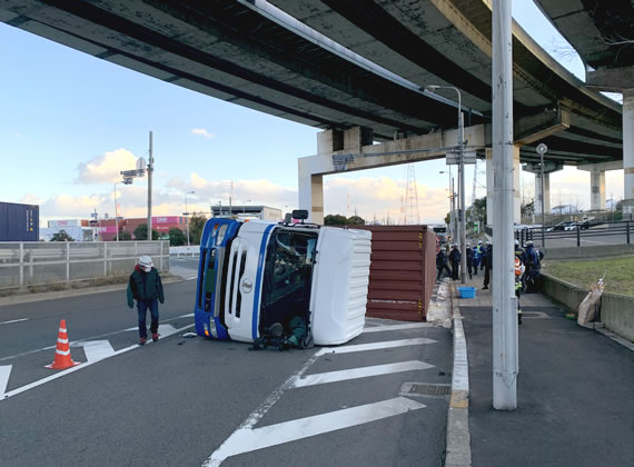 事故救援の様子